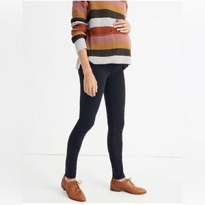 Maternity Over-the-Belly Skinny Jeans in Lunar Wash: TENCEL™ Denim Edition